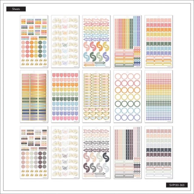 Happy Planner Daily Essentials Sticker Book