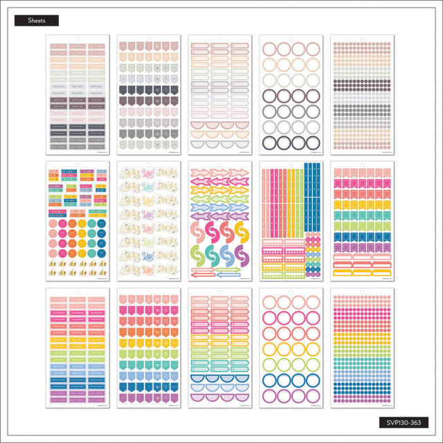 Happy Planner Daily Essentials Sticker Book