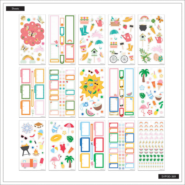 Happy Planner Seasonal Classic Sticker Book