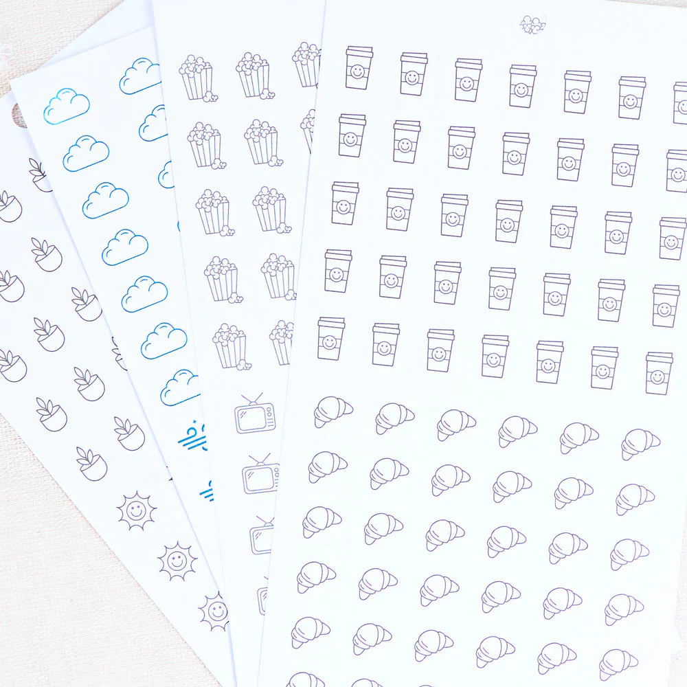 Happy Planner Everyday Icons Sticker Sheets