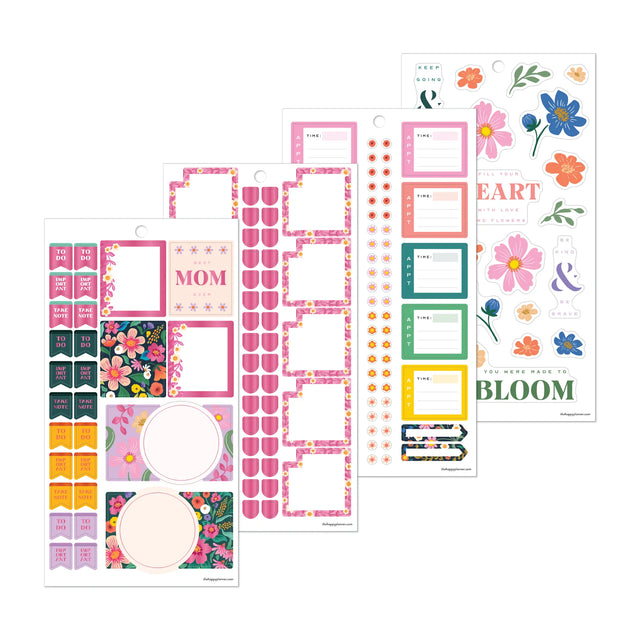 Happy Planner Golden Garden Sticker Book - Classic