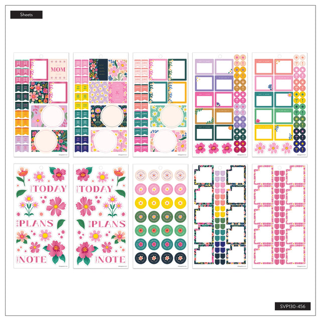 Happy Planner Golden Garden Sticker Book - Classic