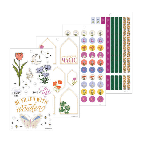 Happy Planner Tinted Mosaic Sticker Book - Classic