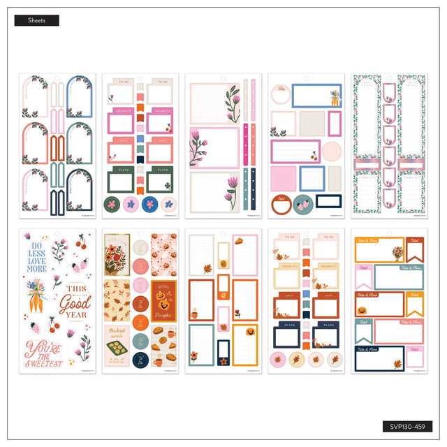 Happy Planner Festive Year Sticker Book - Classic