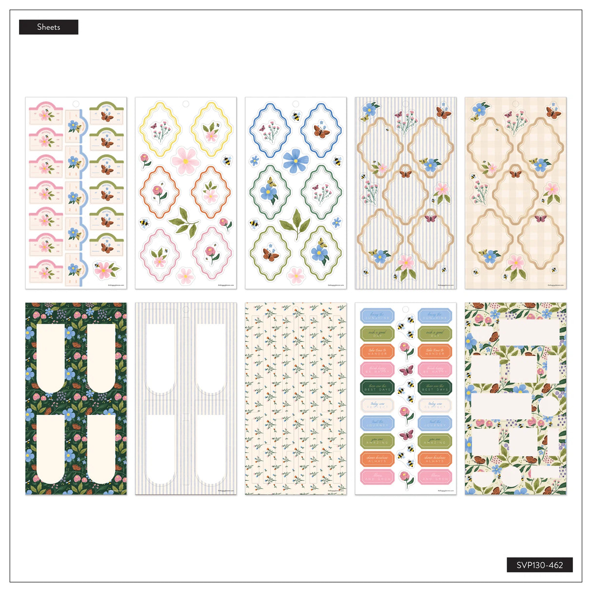 Happy Planner Country Charm Sticker Book - Classic