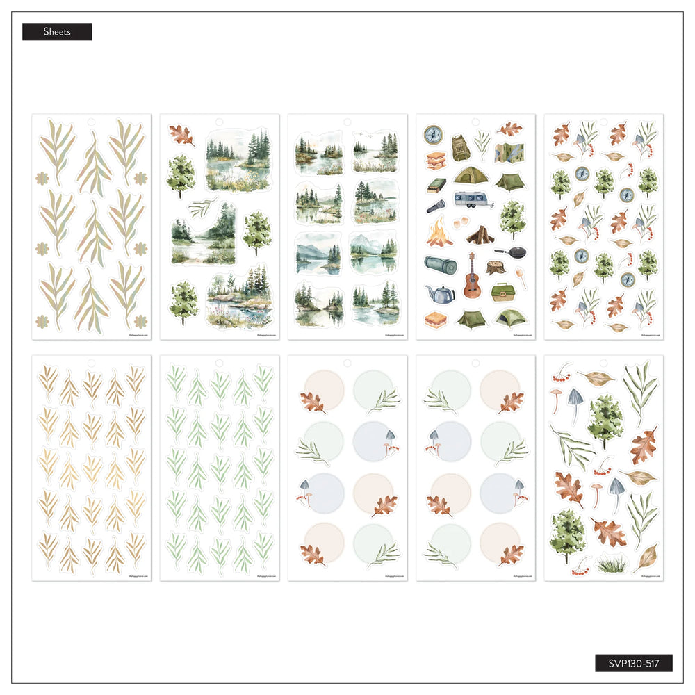 Happy Planner Wild Outdoors Classic Sticker Book