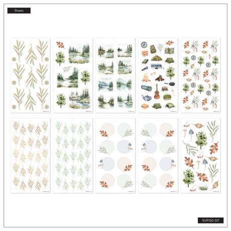 Happy Planner Wild Outdoors Classic Sticker Book