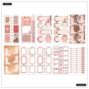 Happy Planner Western Blooms Classic Sticker Book