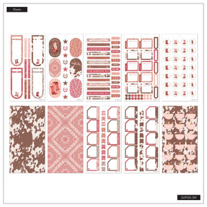 Happy Planner Western Blooms Classic Sticker Book