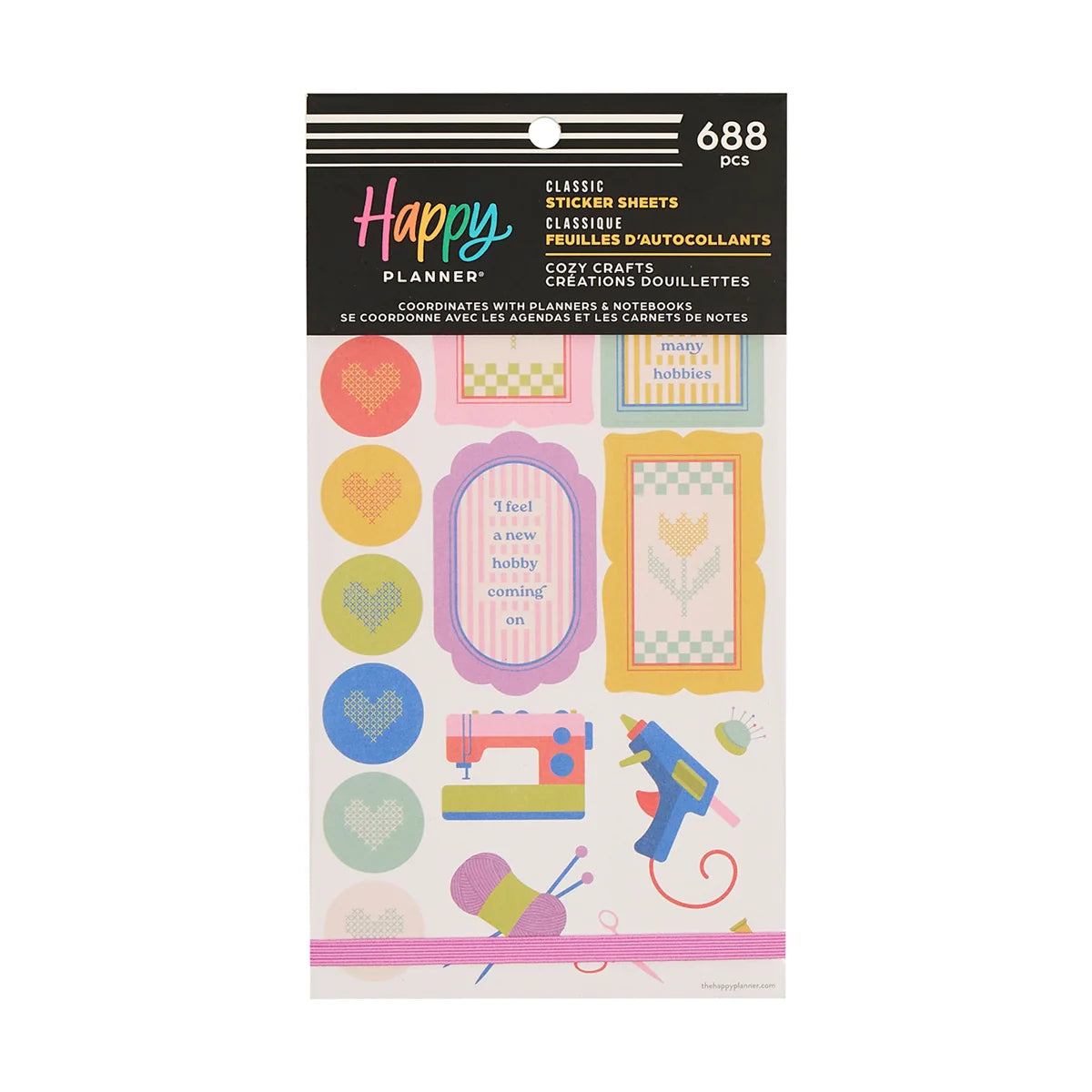 Happy Planner Cozy Crafts Classic Sticker Book