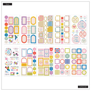 Happy Planner Cozy Crafts Classic Sticker Book