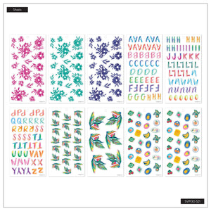 Happy Planner Sunshine Splash Classic Sticker Book
