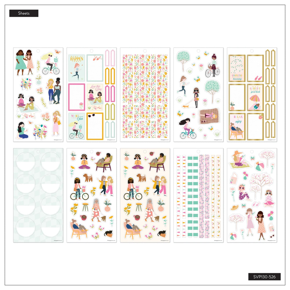 Happy Planner Squard Girls Society Sticker Book