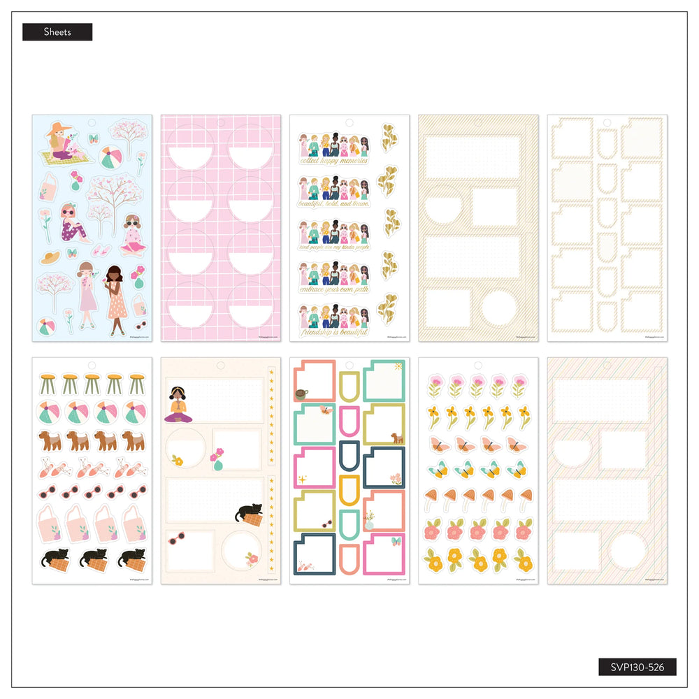 Happy Planner Squard Girls Society Sticker Book