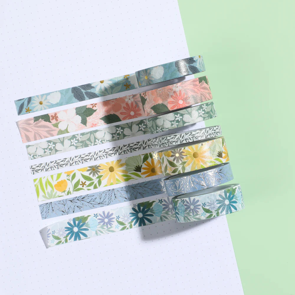 Happy Planner Floral Colour Story Washi Tape Set