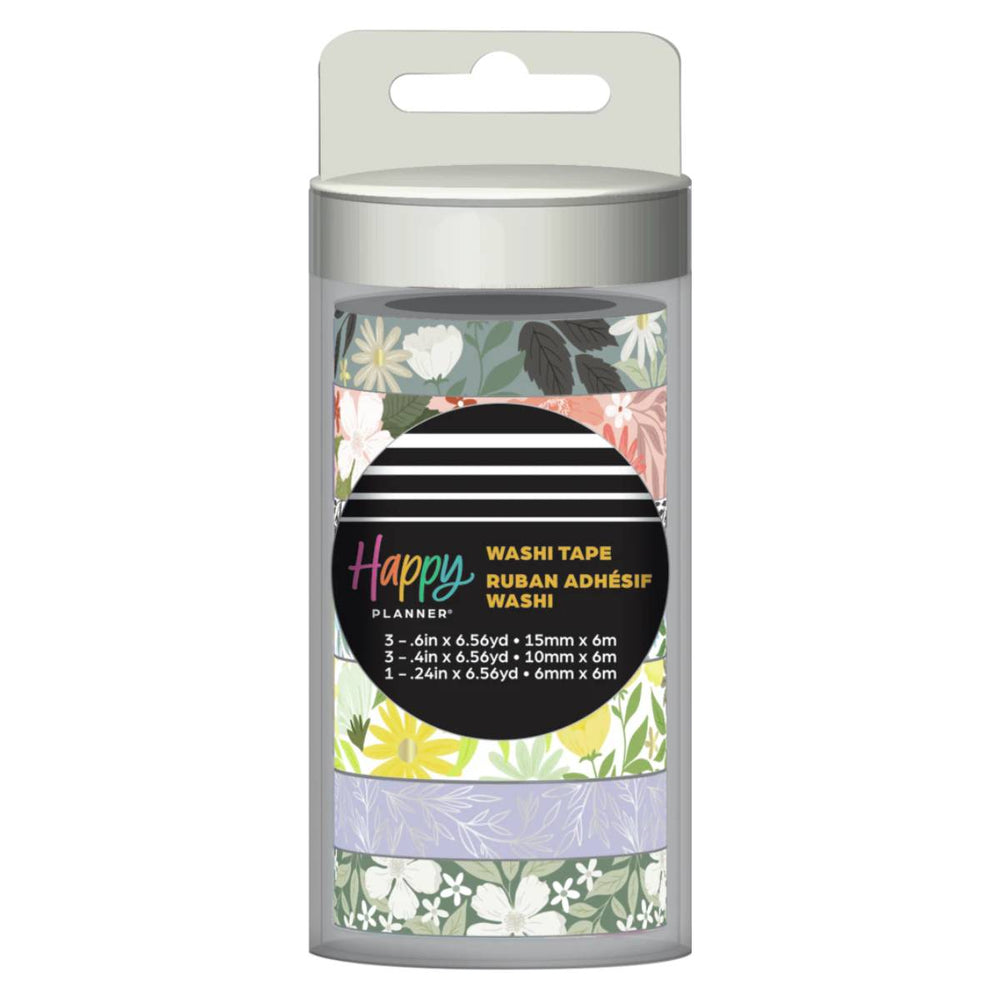 Happy Planner Floral Colour Story Washi Tape Set