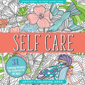 Self Care Artist's Colouring Book