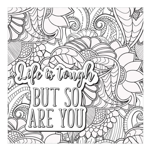 Self Care Artist's Colouring Book