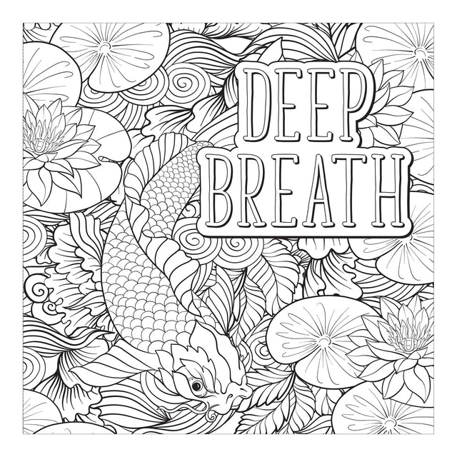 Self Care Artist's Colouring Book