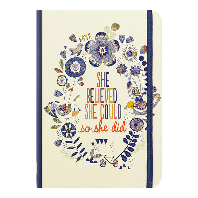 She Believed Journal Notebook