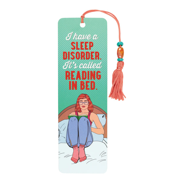 Sleep Disorder Beaded Bookmark