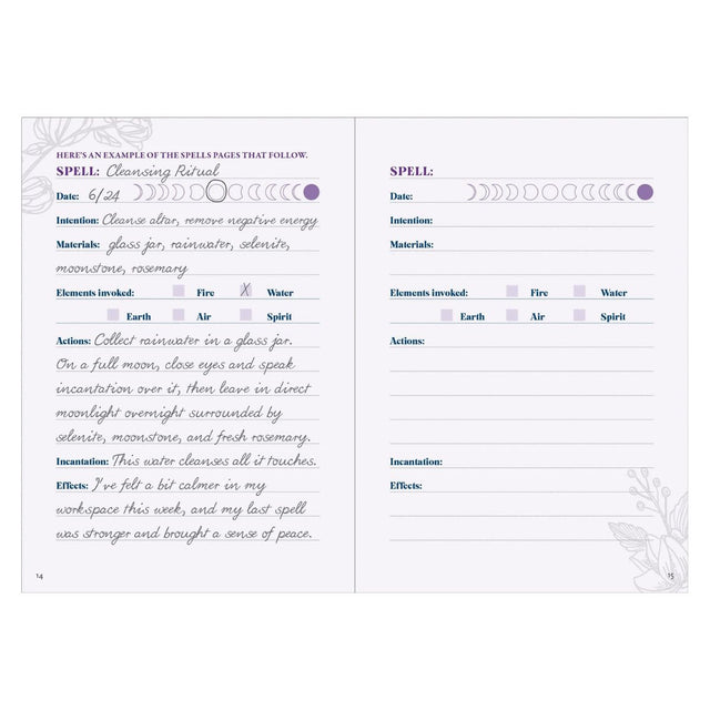 Spellcasters Logbook Journaling Notebook