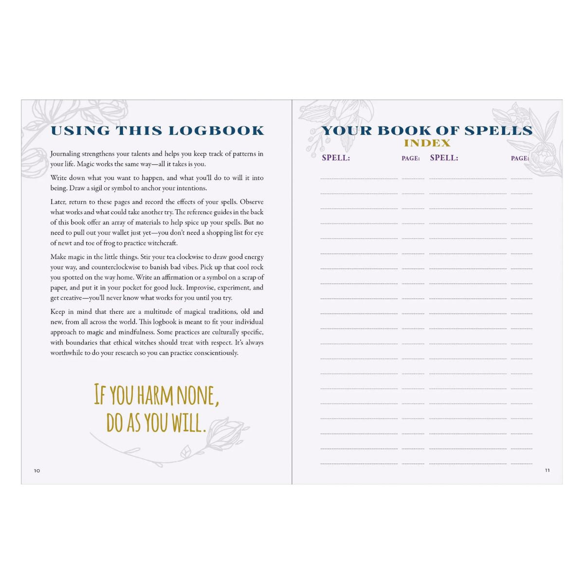 Spellcasters Logbook Journaling Notebook
