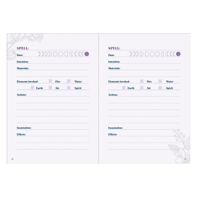 Spellcasters Logbook Journaling Notebook