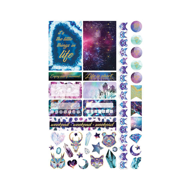 Stargazer Weekly Planner Sticker Pack