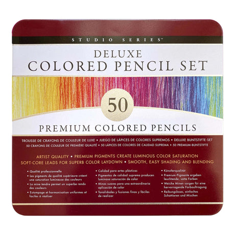 Deluxe Coloured Pencil Set 