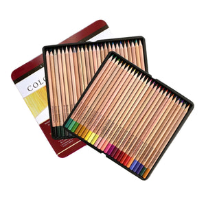 Deluxe Coloured Pencil Set - 50 Colours
