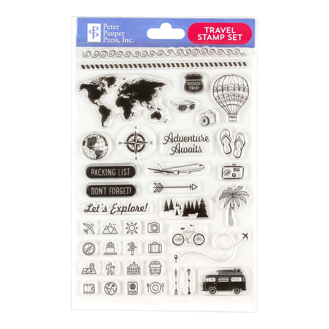 Travel Clear Stamp Set