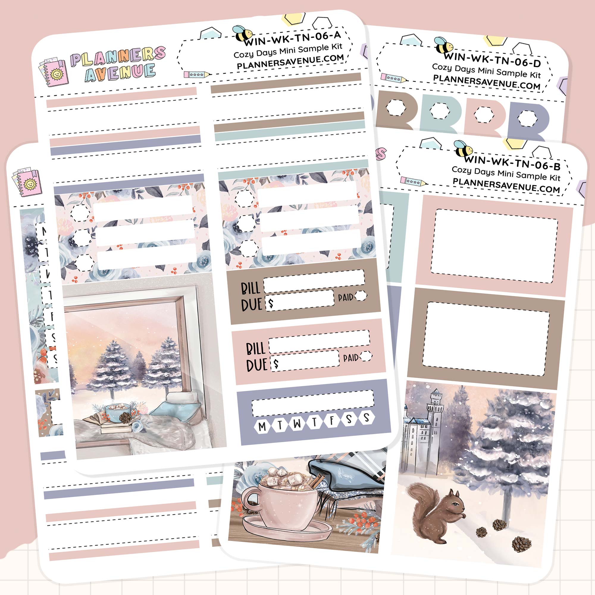 2024 Large bundle of weekly planner sticker kits