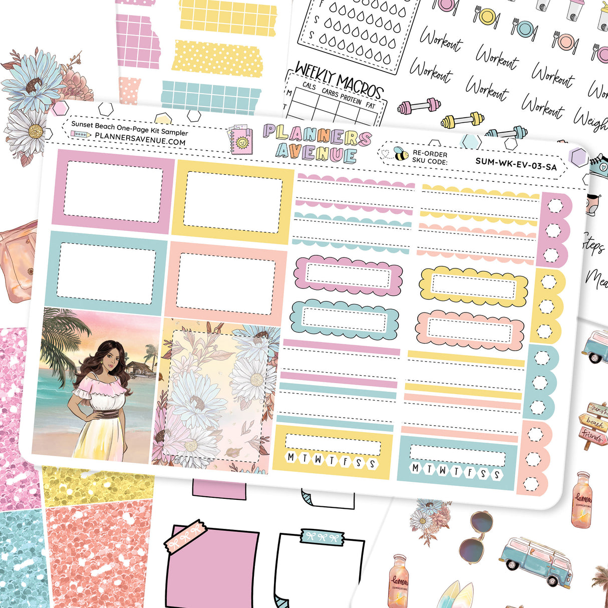 Planner Stickers Kit Add-ons Subscription