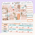 Pink Sands Hobonichi Cousins Weekly Sticker Foiled Kit (HOLO GOLD FOIL)