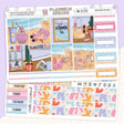 Seaside Hobonichi Cousins Weekly Sticker Foiled Kit (HOLO SILVER FOIL)