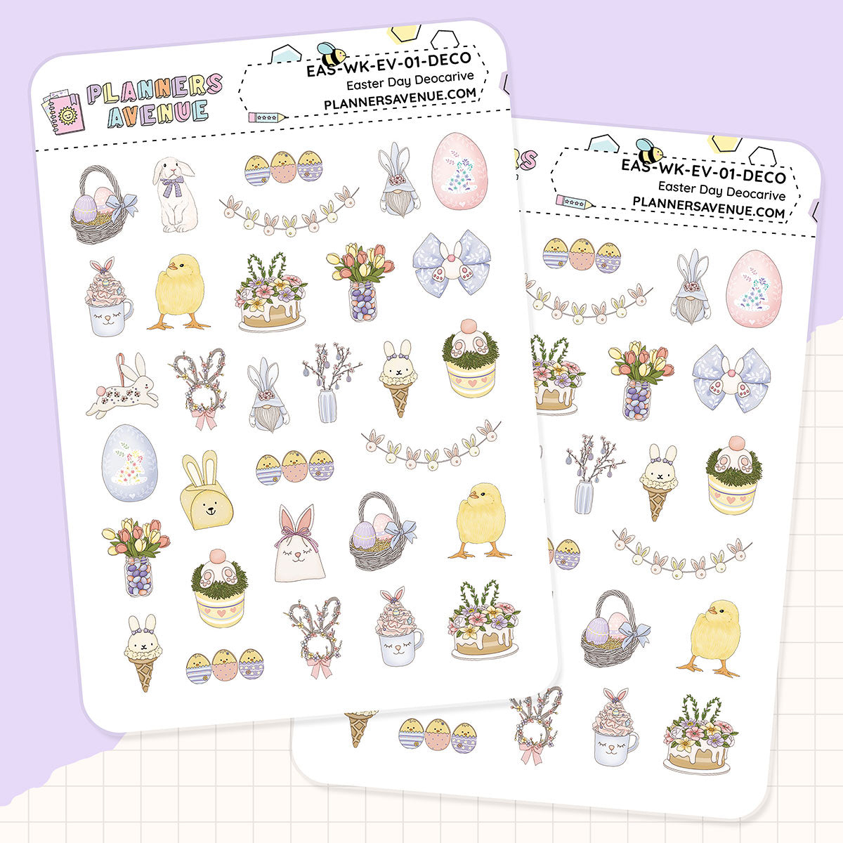 Easter Day Small Decorative Planner Sticker