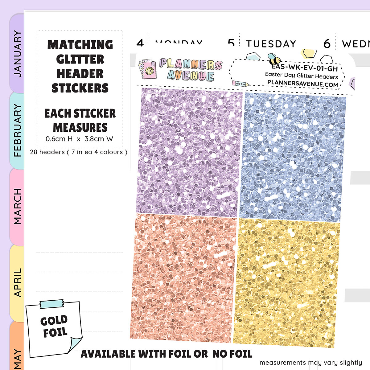 SPC April on sale 2021 Mystery sticker kit + foil