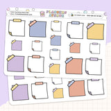 Easter Day Sticky Notes Planner Stickers