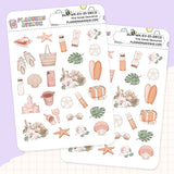 Pink Sands Small Decorative Planner Sticker