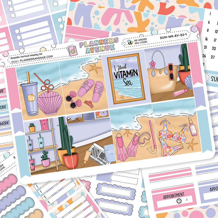 Weekly Planner Sticker Kit Subscription