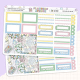 Sugar Bunny Planner Stickers Sampler