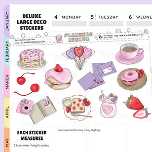 Berry Sweet Deluxe Decorative Planner Sticker