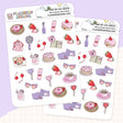 Berry Sweet Small Decorative Planner Sticker