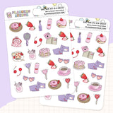 Berry Sweet Small Decorative Planner Sticker