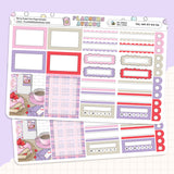 Berry Sweet Planner Stickers Sampler