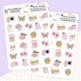 Cherry Blossoms Small Decorative Planner Sticker