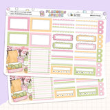 Cherry Blossoms Planner Stickers Sampler