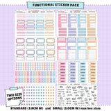 Seaside Functional Sticker Kit