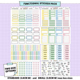 Sugar Bunny Functional Sticker Kit